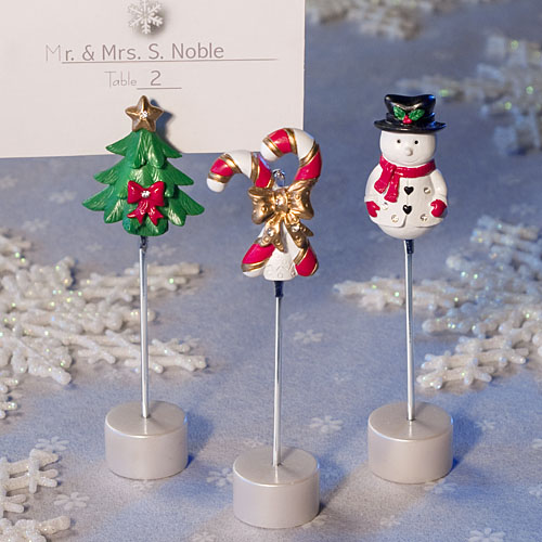 Christmas Themed Place Card Holders