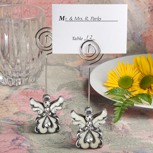 Angel design place card/photo holders