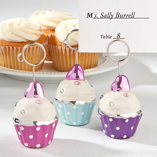 Adorable Cupcake Design Place Card Holders