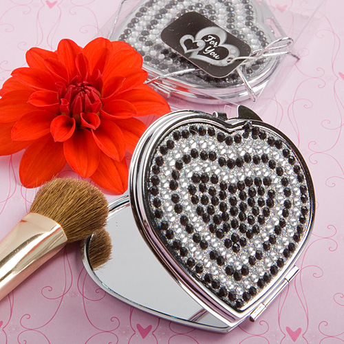 Classy Compacts Collection Heart Design Compact