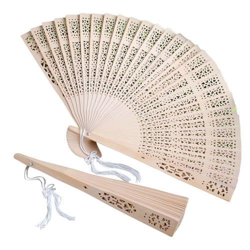 Sandalwood Fan Favor