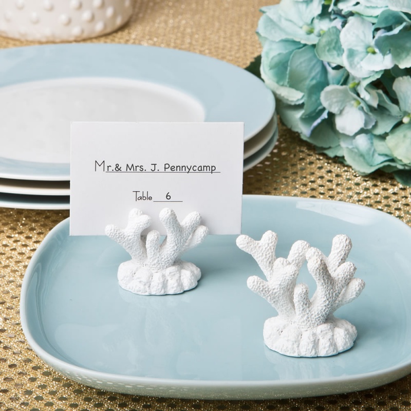 Sea Coral Deisgn Place Card / Photo Holders