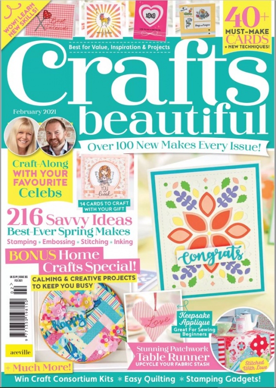Crafts Beautiful Magazine - February 2021