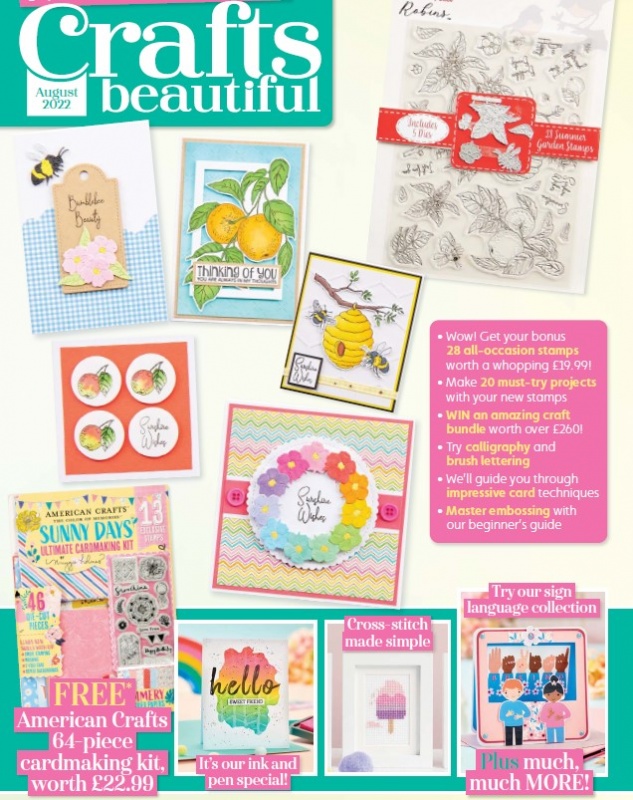 Crafts Beautiful Magazine - August 2022 - Issue 374