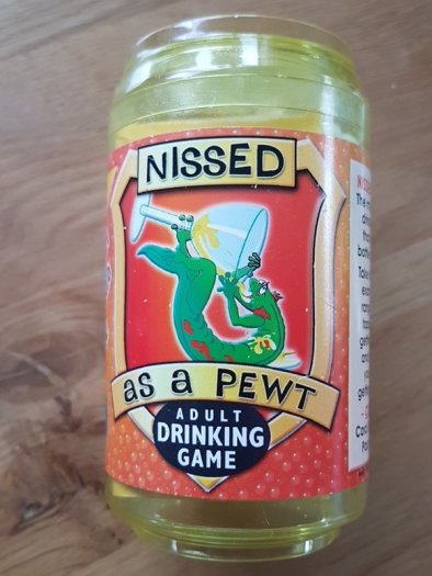 Cheatwell Games 'Nissed as a Pewt' Adult Drinking Game