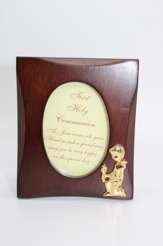 Wooden Photo Frame ~ Communion - Picture 2 of 3