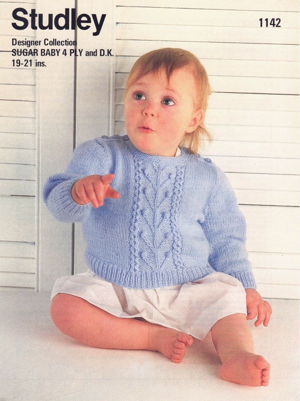Vintage Studley Knitting Pattern 1142: Jumper