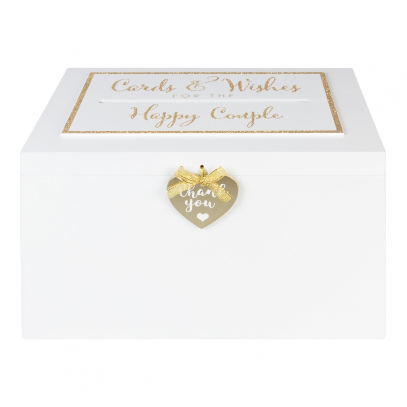 Always & Forever Wedding Wishes / Card Box with Slot