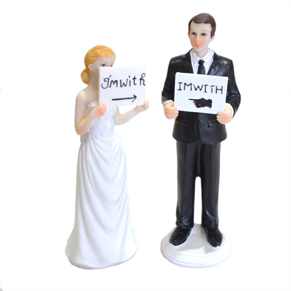 I'm with .... Cake Topper