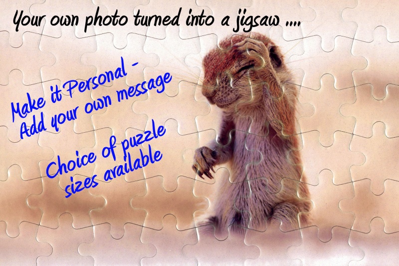 Personalised Photo Jigsaw ~ Christmas, Baby, Weddings, Holidays