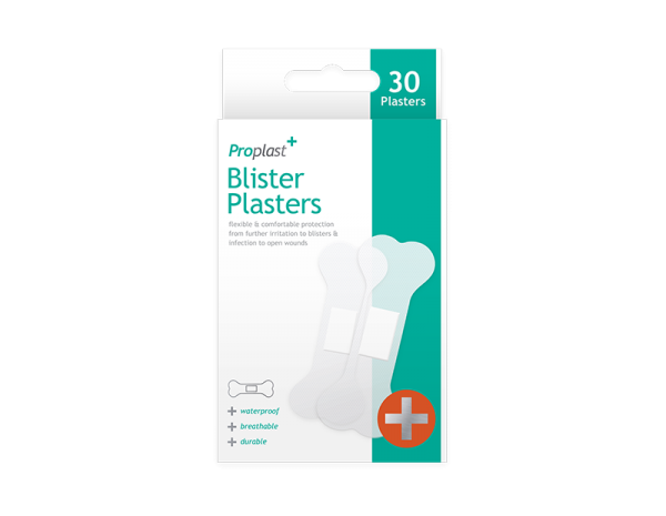 Powerplast Blister Plasters - 30 Pack